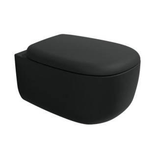 Flaminia Bonola Унитаз подвесной 38x54x37 см Carbone