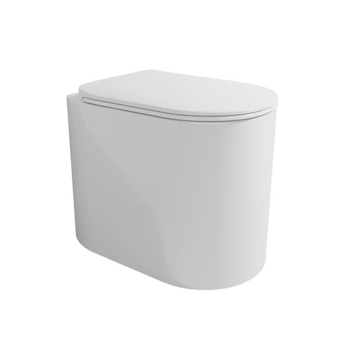 Унитаз Flaminia Astra 35.5x52 см Bianco, AS117RG