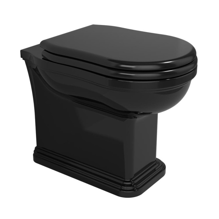 Унитаз Flaminia Efi Nero 36x56 см, EF117NER