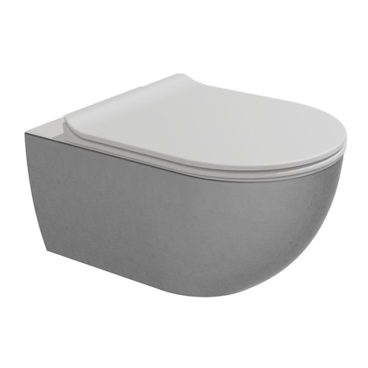 Унитаз Flaminia App Latte/Silver White, AP118GSLP