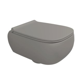 Flaminia Fluo Унитаз подвесной 41x54.5x26.8 см Cenere