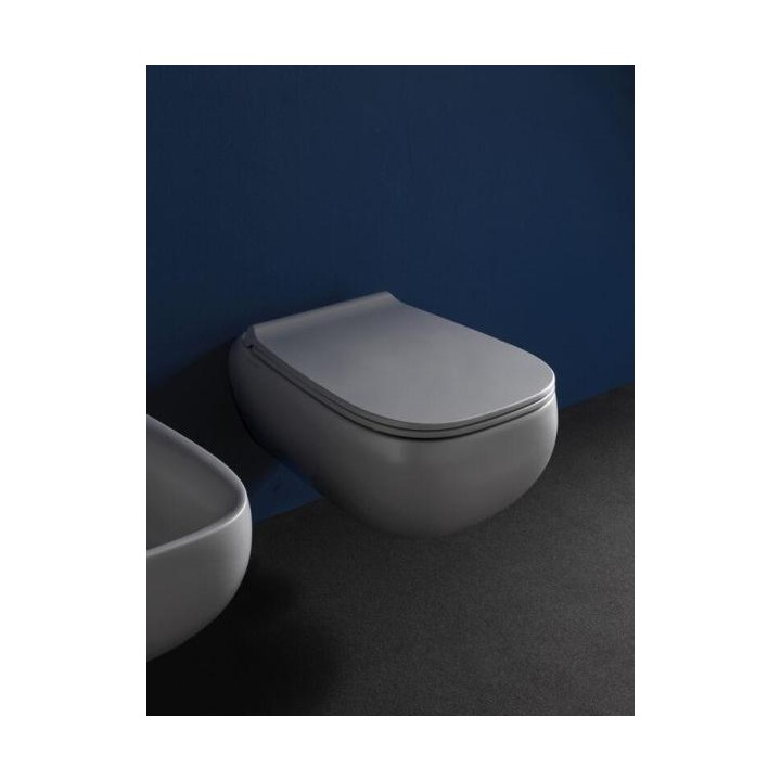 Унитаз Flaminia Fluo Cenere подвесной, FU118GCEN