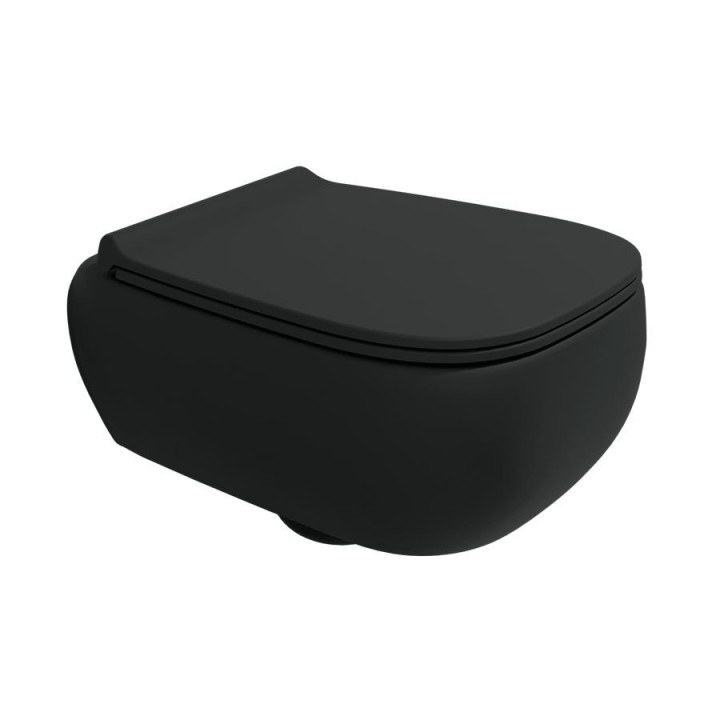 Унитаз Flaminia Fluo Carbone - Современный, FU118GCAR