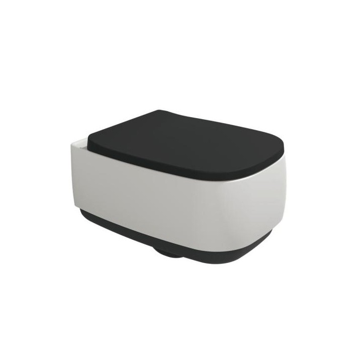 Унитаз Flaminia Flag Latte/Carbone, FG118GSLC