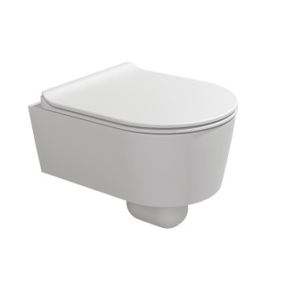 Flaminia Link Унитаз подвесной 37x48.5x34.5 см Latte