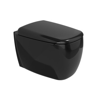 Flaminia Mono Унитаз подвесной 35x52x42.8 см Nero