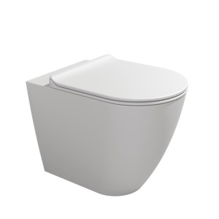 Flaminia Link Унитаз напольный 37x56x46 см Latte