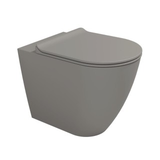 Flaminia Link Унитаз напольный 37x56x46 см Cenere