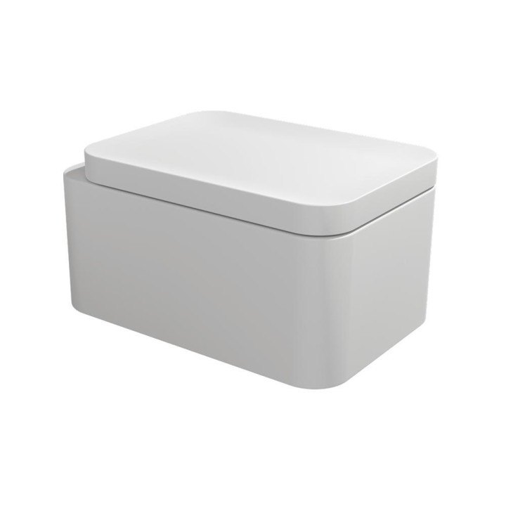 Унитаз Flaminia Nile Latte подвесной 35x54 см, NL118GLAT