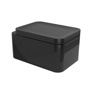 Flaminia Nile Унитаз подвесной 35x54x37.2 см Nero