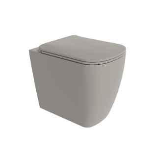 Flaminia Play Унитаз напольный 36.5x52x47.2 см Cenere