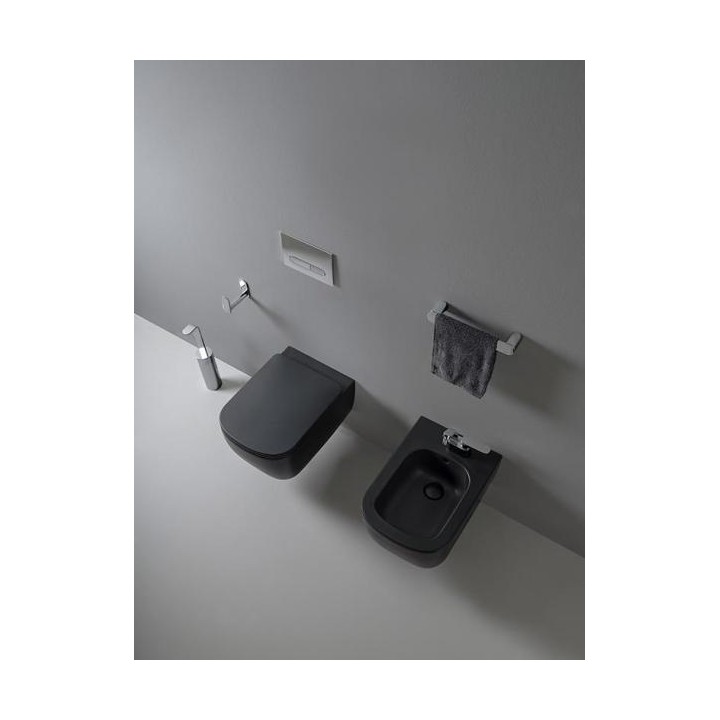 Унитаз Flaminia Play Carbone 36 см подвесной, PY118SCAR