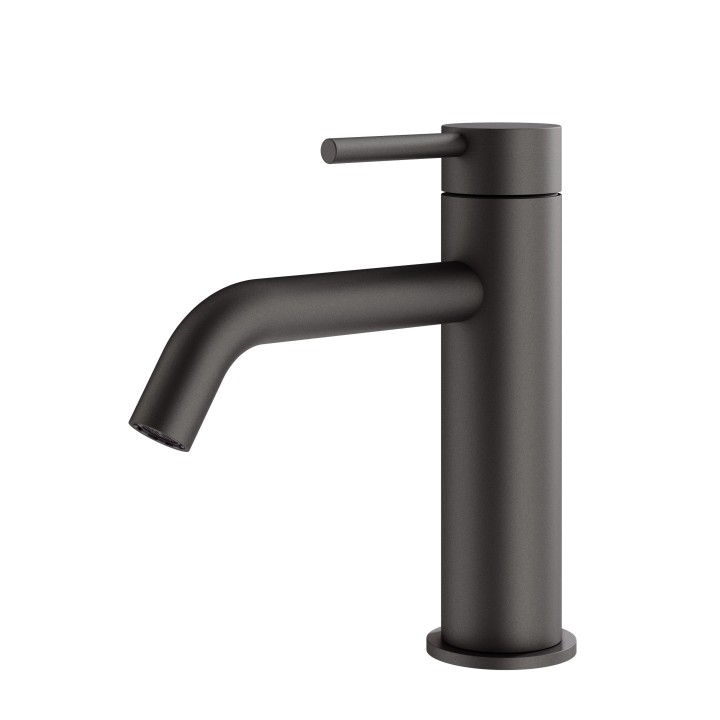 Смеситель Plumberia IXO графит матовый для раковины, XO0053GR