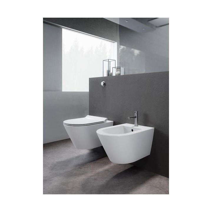 Биде GSI Kube X Bianco Lucido 36x55 см, 9465FR2111