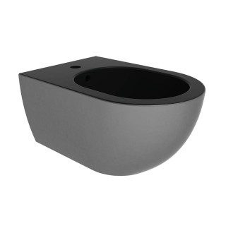 Flaminia App Биде подвесное 36x54x27 см Silver Black