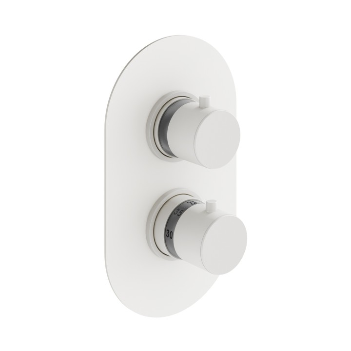 Смеситель для душа Plumberia Selection IXO - белый матовый, XOT5040BO