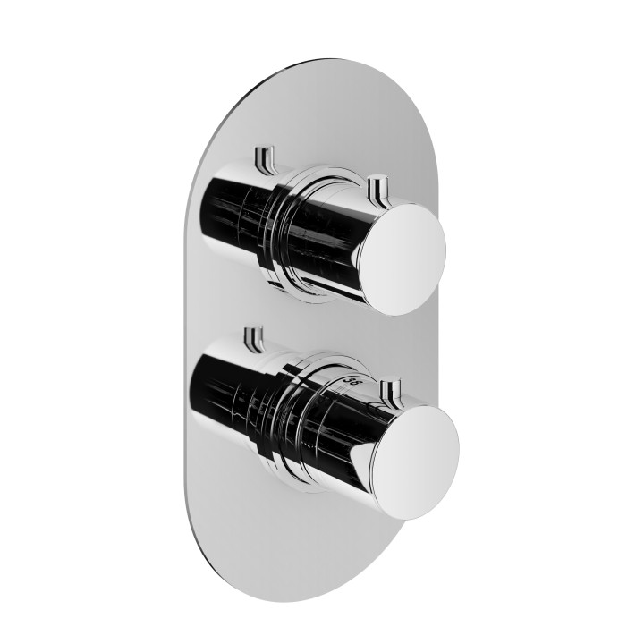 Смеситель для душа Plumberia IXO с термостатом хром, XOT5040CR