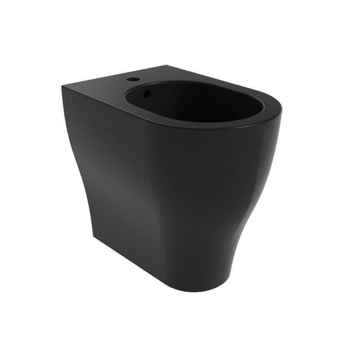 Биде Flaminia App Solution 37x54.5 см Carbone, AP214CAR