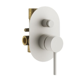 Plumberia Selection IXO Смеситель для душа на 2 выхода белый матовый