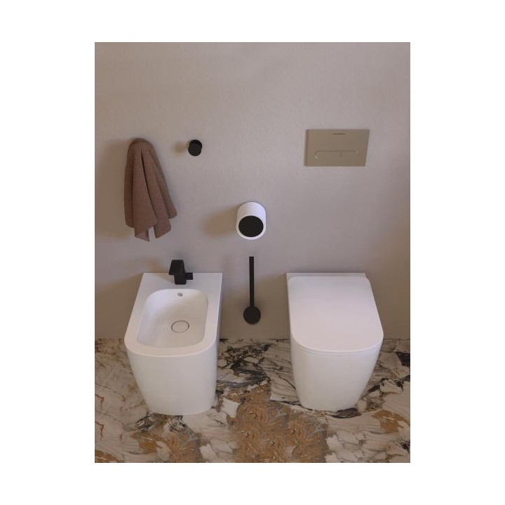 Биде Flaminia Play 36x52 см Latte, PY217LAT