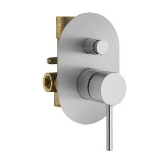 Plumberia Selection IXO Смеситель для душа на 2 выхода хром брашированный