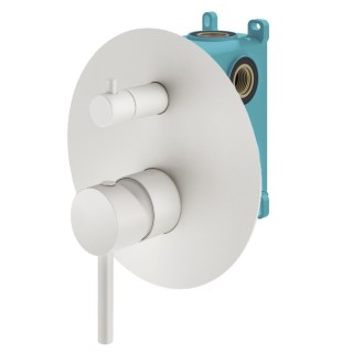 Plumberia Selection IXO Смеситель для душа на 2-3 выхода белый матовый