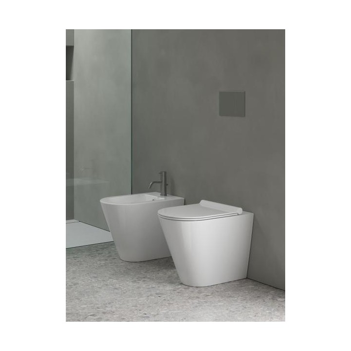 Биде Catalano Zero 35x55 см Bianco Lucido, 0119551001