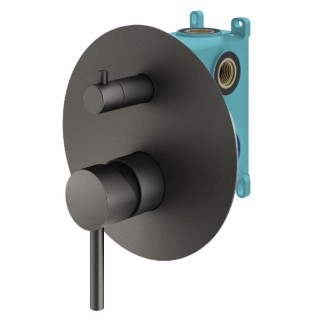 Plumberia Selection IXO Смеситель для душа на 2-3 выхода графит матовый