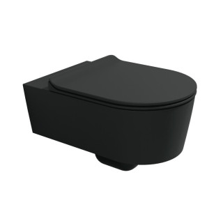 Flaminia Link Унитаз подвесной 37x56x34.5 см Carbone