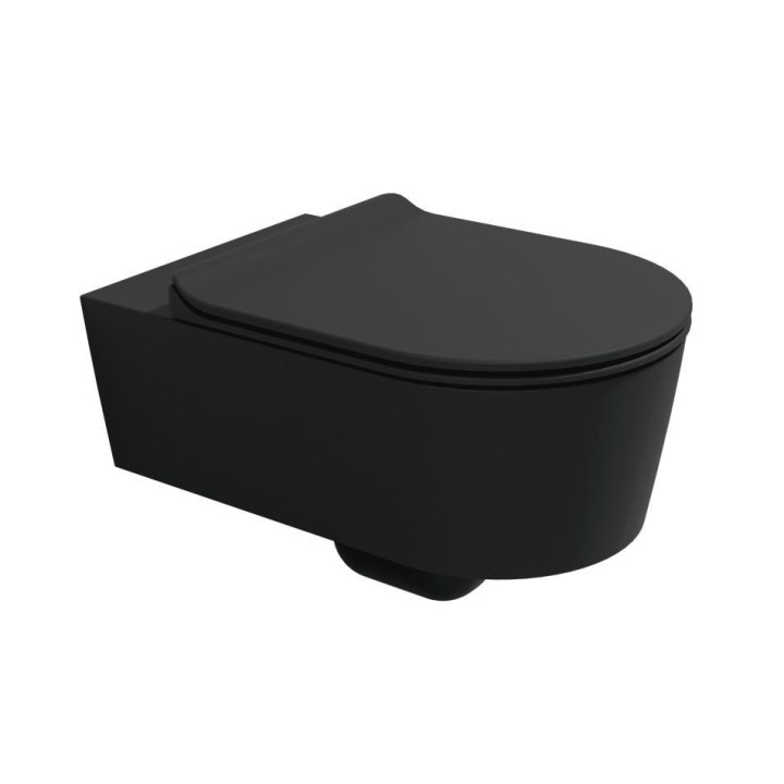 Унитаз Flaminia Link Carbone 37x56 см, 5051/WCGCAR