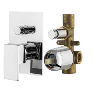 Plumberia Selection TAG Смеситель для душа на 2 выхода хром