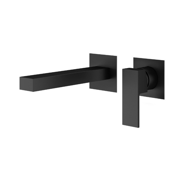 Смеситель для раковины Plumberia TAG черный матовый, KITTG1135NO220