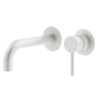 Смеситель Plumberia Selection IXO - белый матовый, KITXO1135BO250