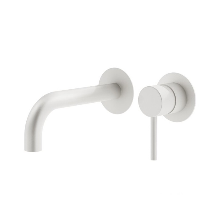 Смеситель Plumberia Selection IXO - белый матовый, KITXO1135BO250