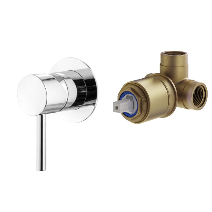 Смеситель для душа Plumberia Selection IXO, KITXO1135CR