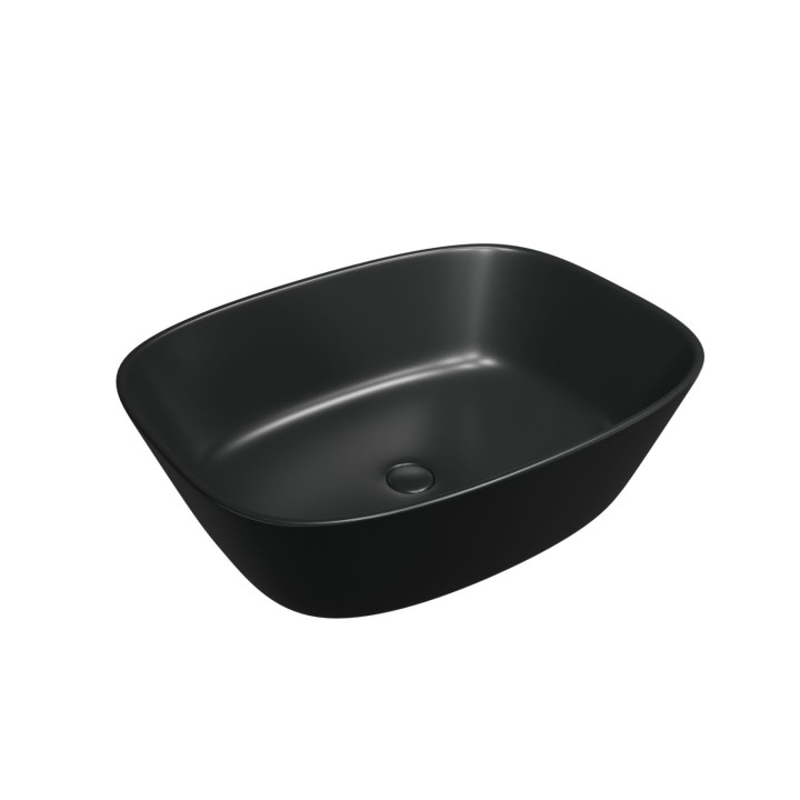 Раковина Charus Stefania черный матовый 38x50 см, 700-026B